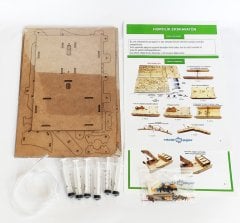 Ekskavatör Kepçe Yapım Seti – İş Makinesi STEM