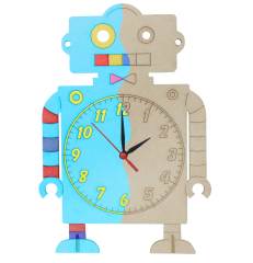 Robot Model Kendin Yap Saat Seti