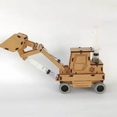 Mini Kepçe Yapım Seti – İş Makinesi STEM