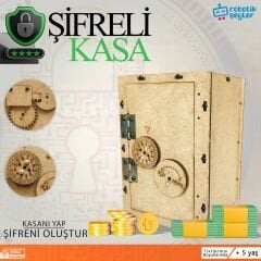 Şifreli Kasa Yapım Seti – STEM Güvenlik Seti