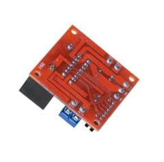 L298N Voltaj Regulatörlü Çift Motor Sürücü Kartı(Kırmızı PCB)