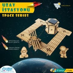 Uzay İstasyonu Güneş Enerjili Stem Seti