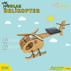 Güneş Enerjili Solar Helikopter Yapım Seti – STEM