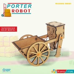 Yük Taşıyan Porter Robot Yapım Seti – STEM