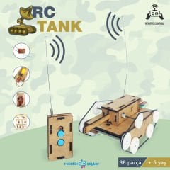 Kumandalı Tank Yapım Seti – RC STEM