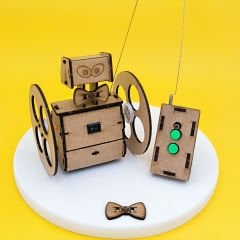 D-Bot Kumandalı Robot Yapım Seti – STEM Robot Kiti