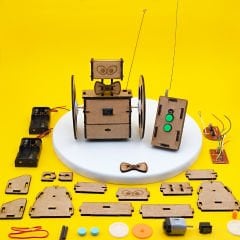 D-Bot Kumandalı Robot Yapım Seti – STEM Robot Kiti