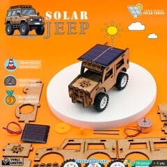 Güneş Enerjili Araba Yapım Seti – Solar Jeep STEM