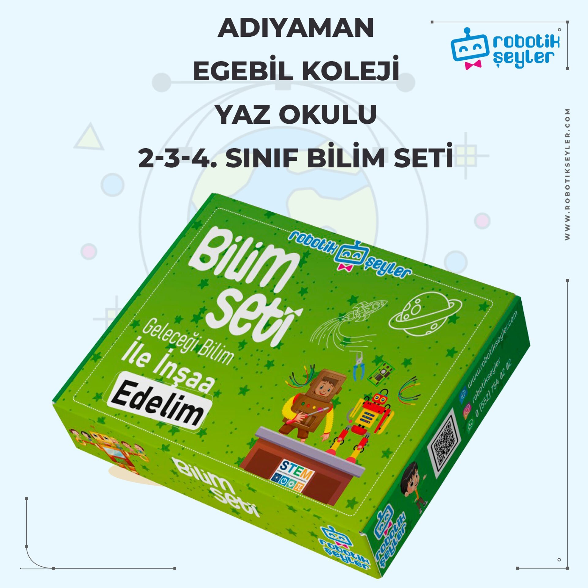 Adıyaman Egebil Koleji Yaz Okulu 2-3-4. Sınıf Bilim Seti