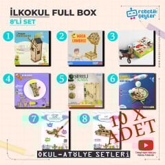 10 Adet İlkokul Full Box