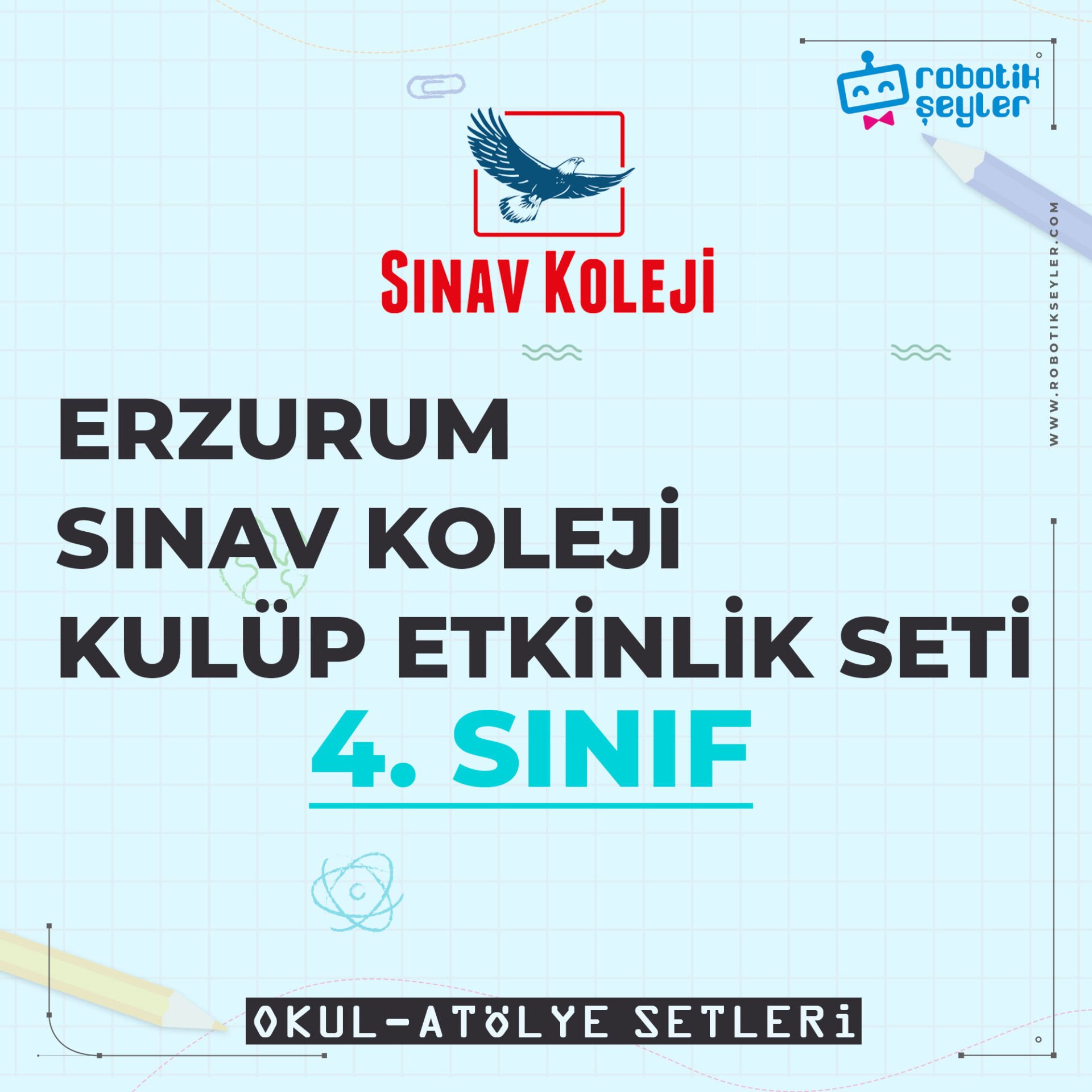 Erzurum Sınav Koleji 4. Sınıf Kulüp Etkinlik Seti
