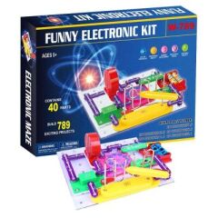Funny Electronic Kit W-789 Modüler Elektronik Devre Seti - 40 Parça