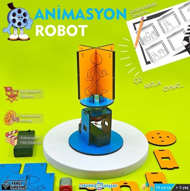 Animasyon Robot